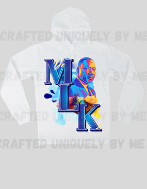 Black History png, MLK png, I am the dream, Martin Luther King Jr., Blue, sublimation design, instant download