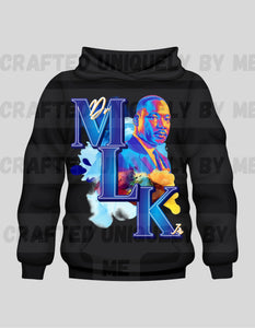 Black History png, MLK png, I am the dream, Martin Luther King Jr., Blue, sublimation design, instant download