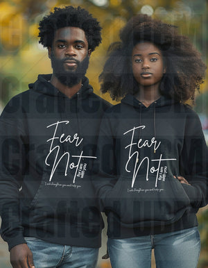 Fear Not Religious PNG - Inspirational Christian Design,  Isaiah 41-10
