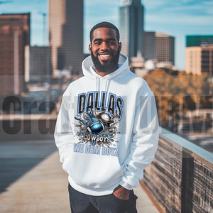 Sports Themed PNG Bundle, Ultimate Fan Pack - Apparel & 20oz Tumbler PNG Bundle, Dallas, We Dem Boyz, Rep Your Team, PNG, Instant Download
