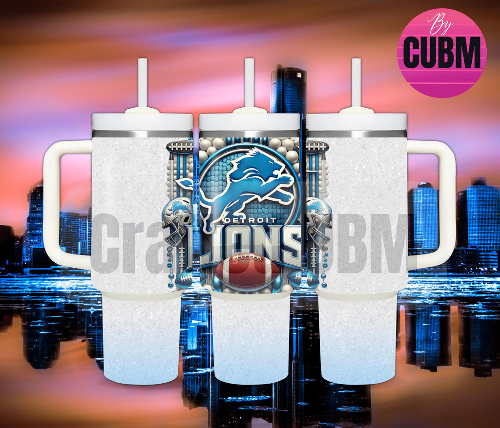 40oz Tumbler Wrap, Lions, Digital Download, Detroit, Lions, Instant Download, PNG, 40oz Tumbler