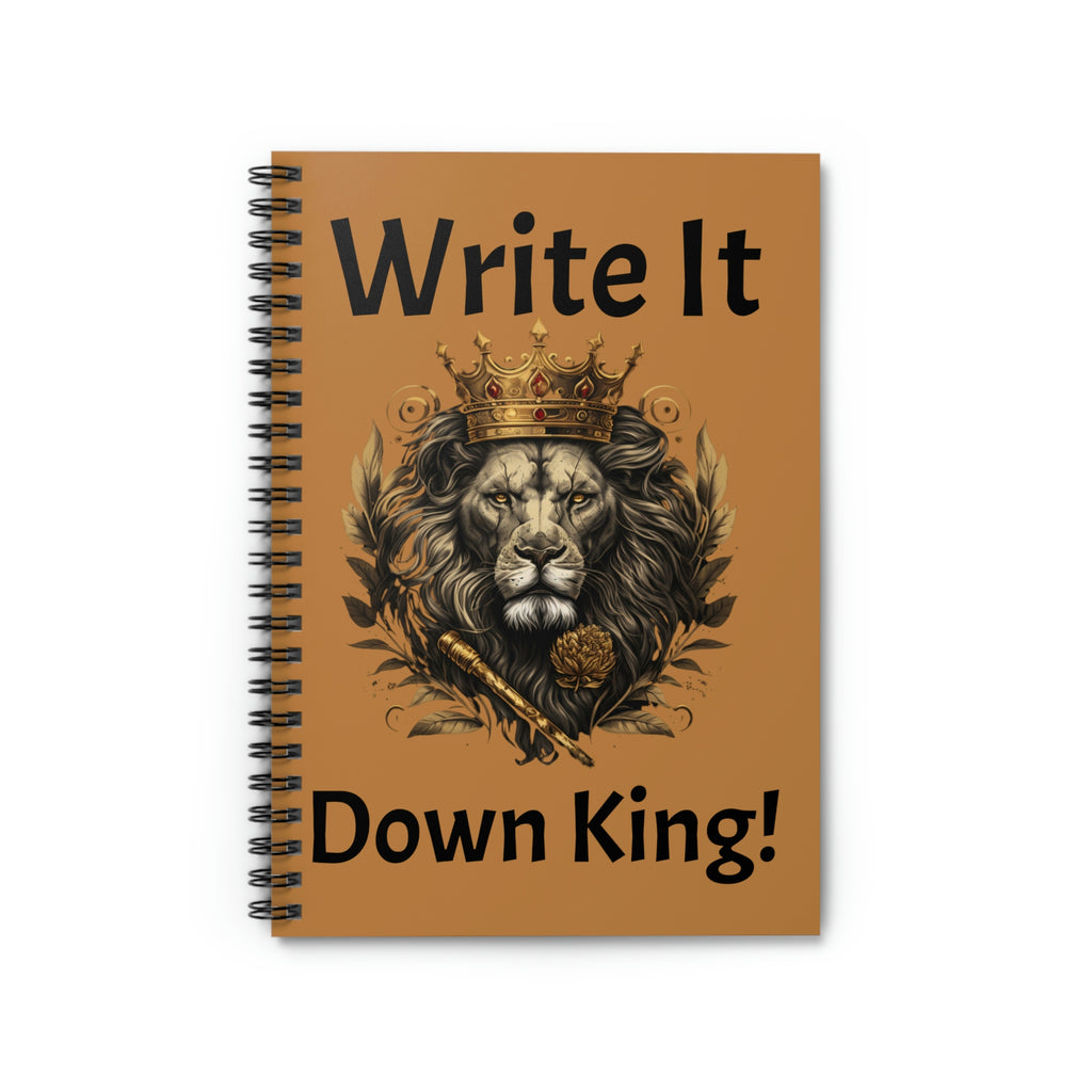Roaring Confidence: A Journal for Men Who Embrace Their Inner Lion, Spiral Notebook - Ruled Line