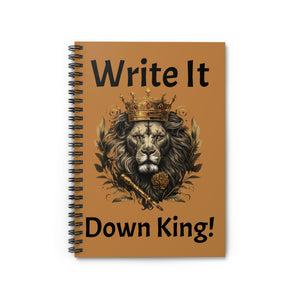 Roaring Confidence: A Journal for Men Who Embrace Their Inner Lion, Spiral Notebook - Ruled Line