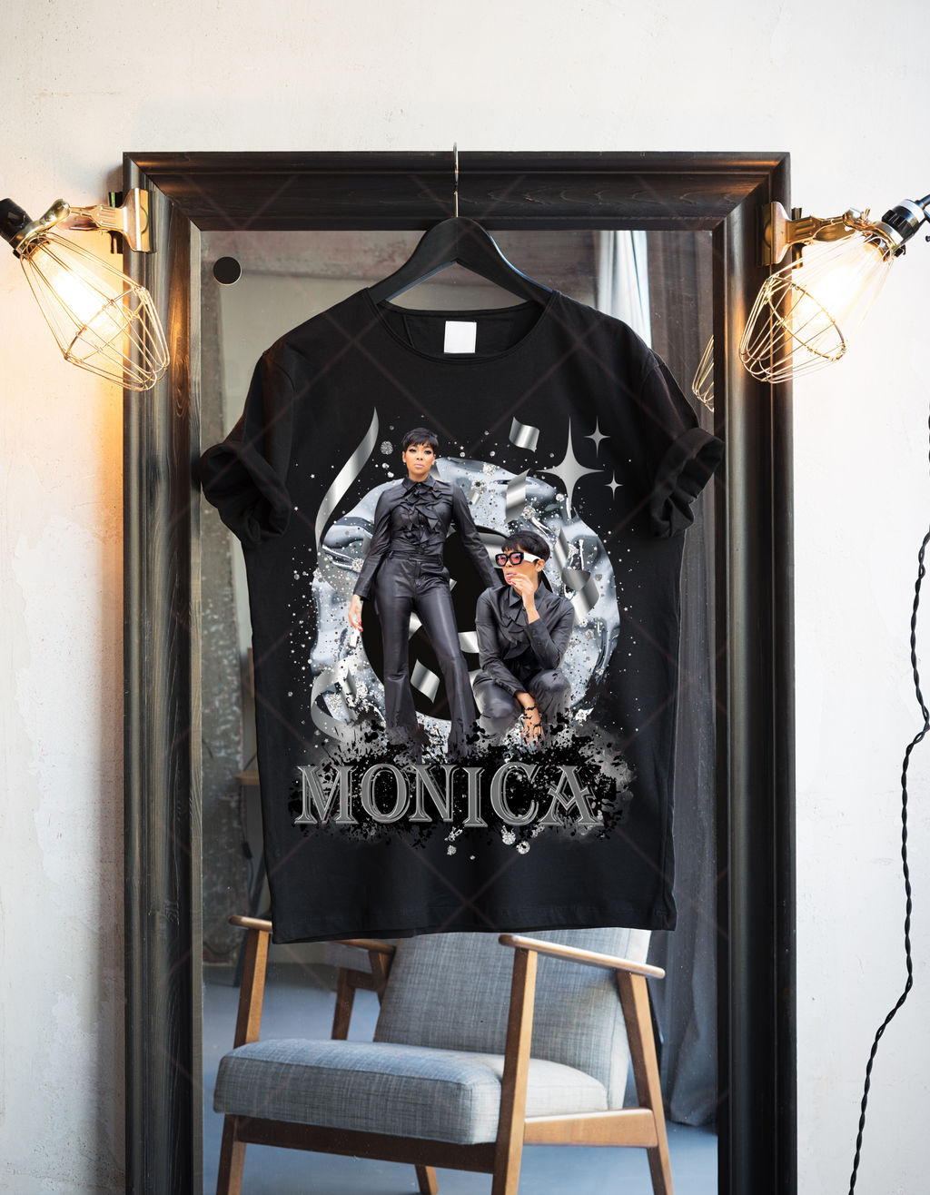 Monica, Mo, ATL, T-Shirt