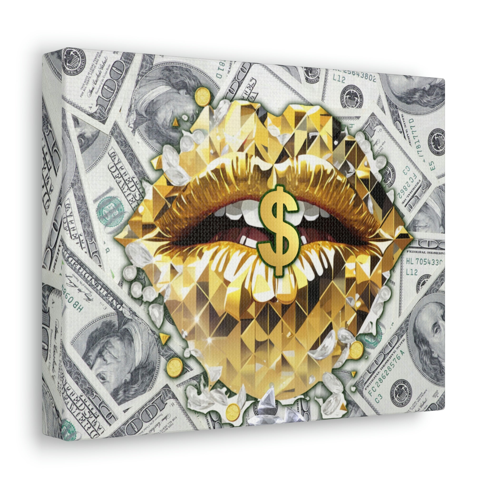 Money Talks: Gilded Lips and Golden Coins